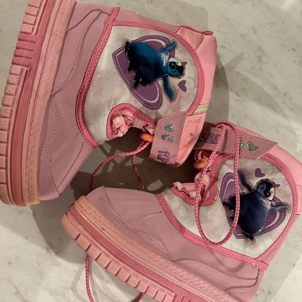 Warner Bros. Kids Pink Boots